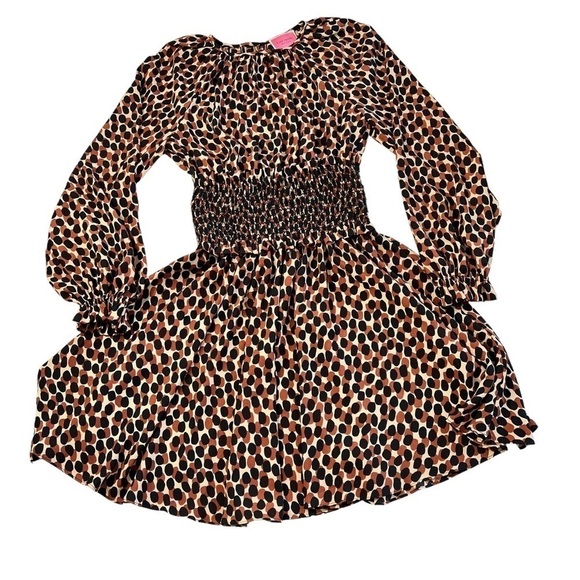 NWT KATE SPADE Dotty Leopard Spin Dress Size 2 - Picture 3 of 16